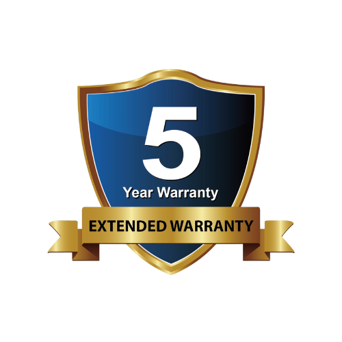 5-year warranty