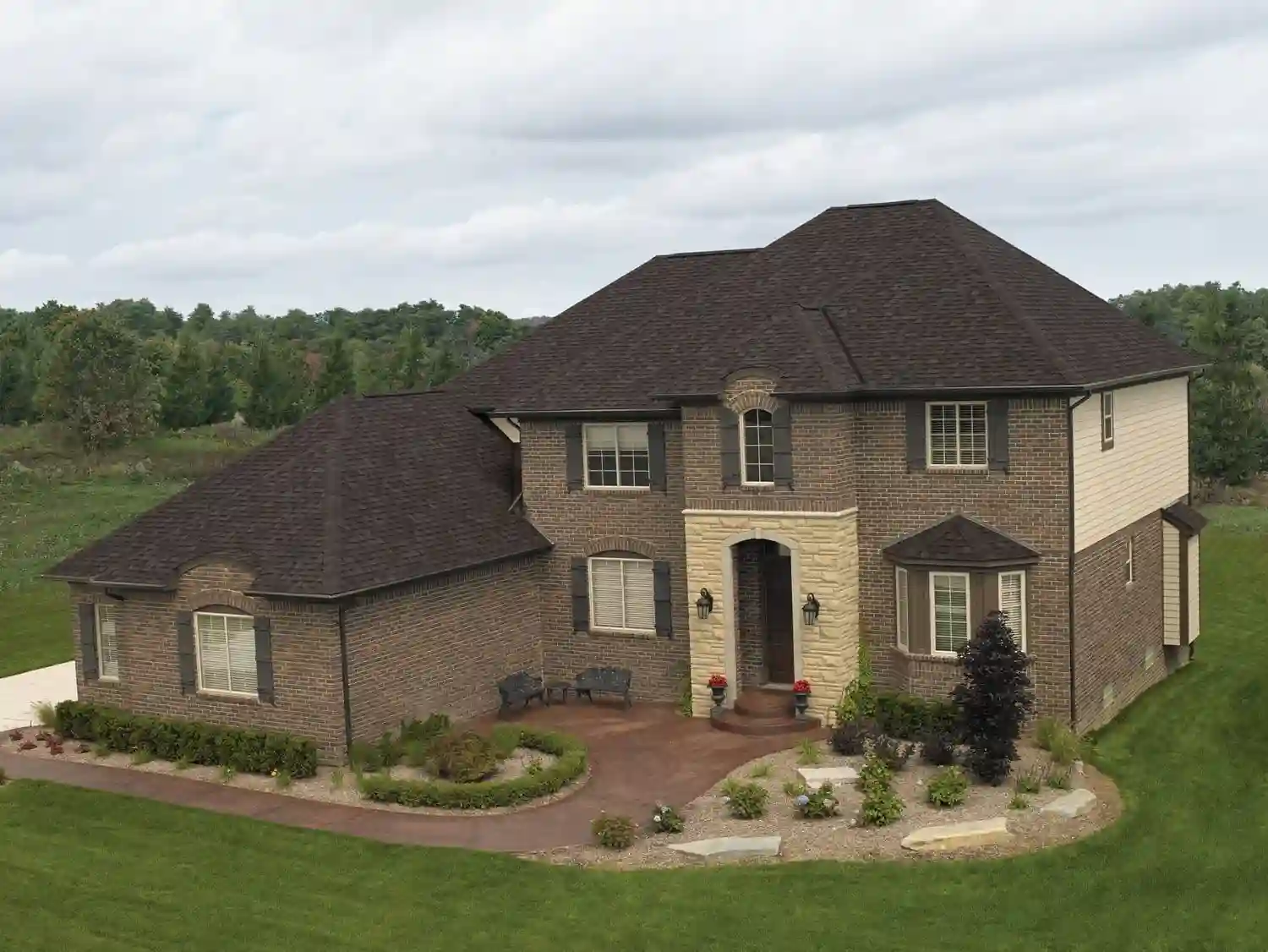 Quality roofing work by Caldwell Exteriors