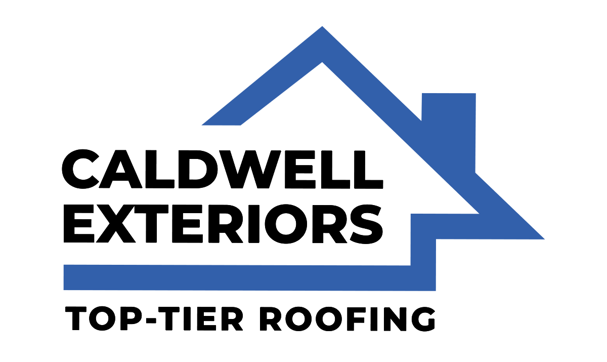 Caldwell hail roofing repair logo