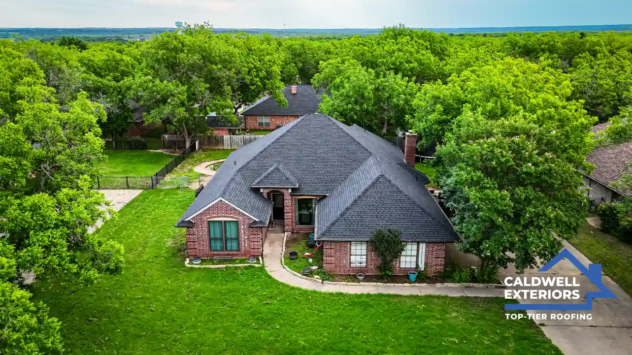 New roof on Texas home