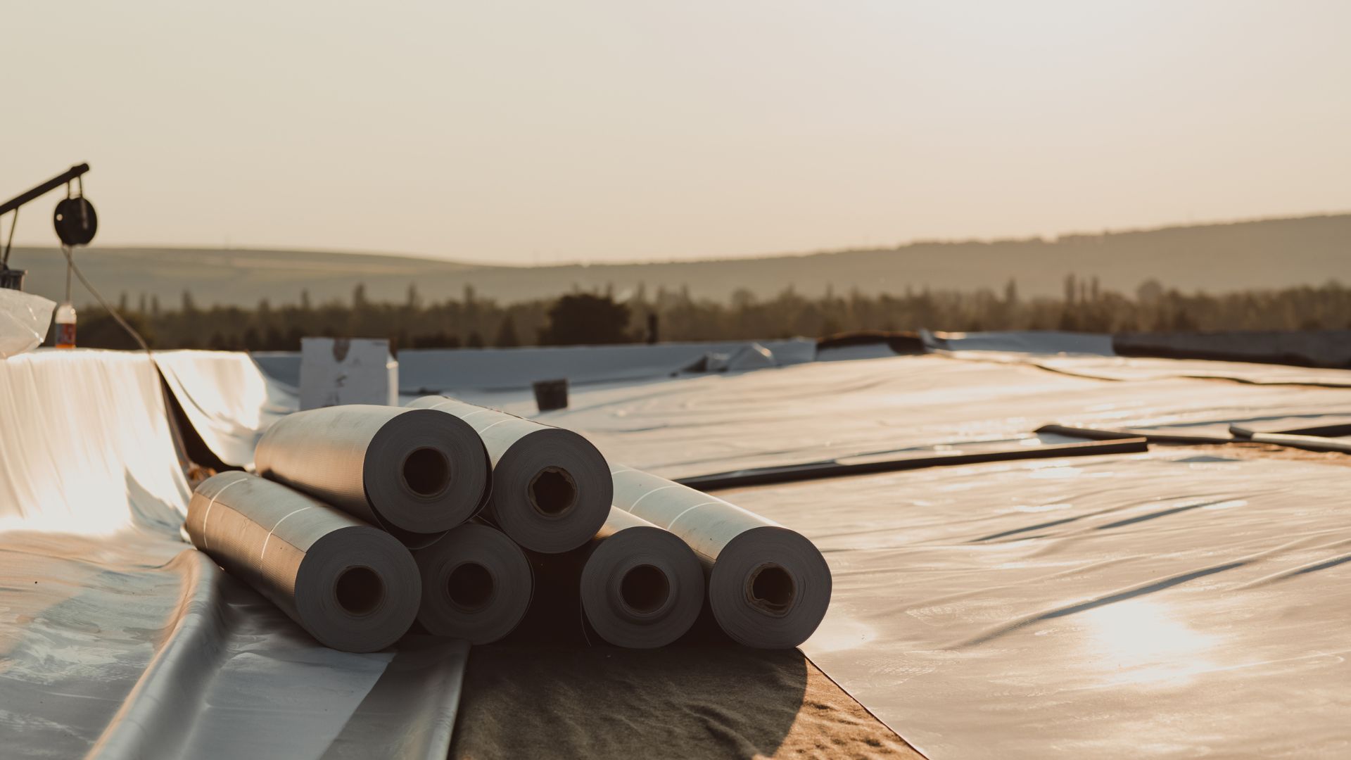 TPO roof repair by caldwell exteriors