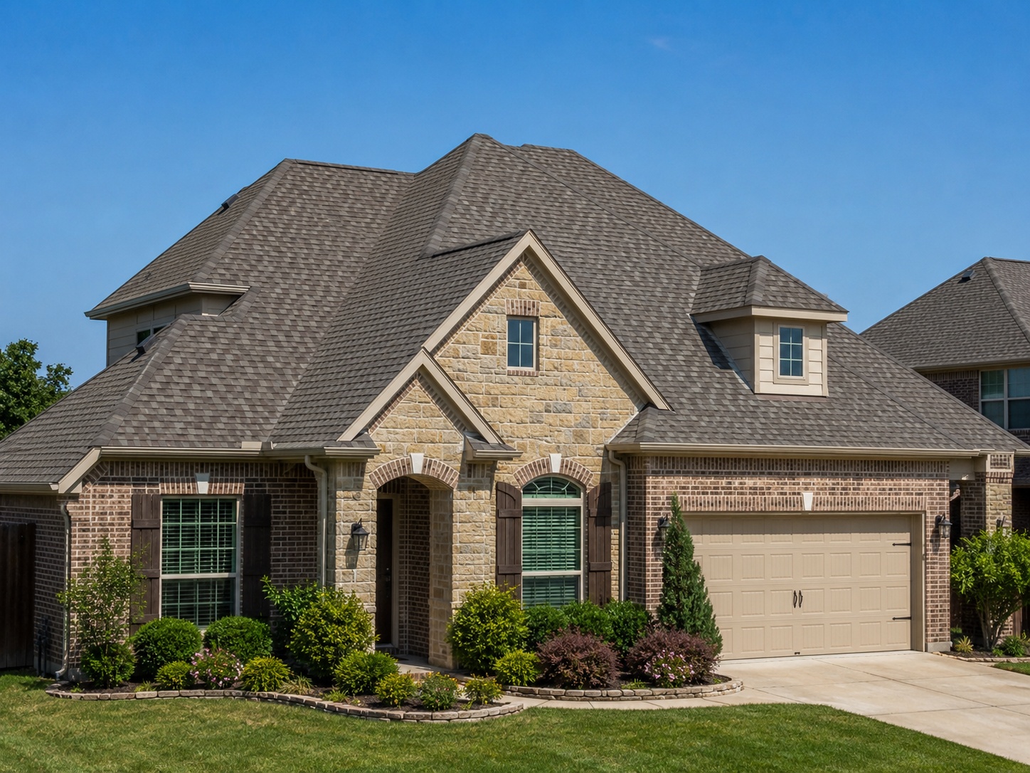 shingle replacement in garland texas by caldwell exteriors