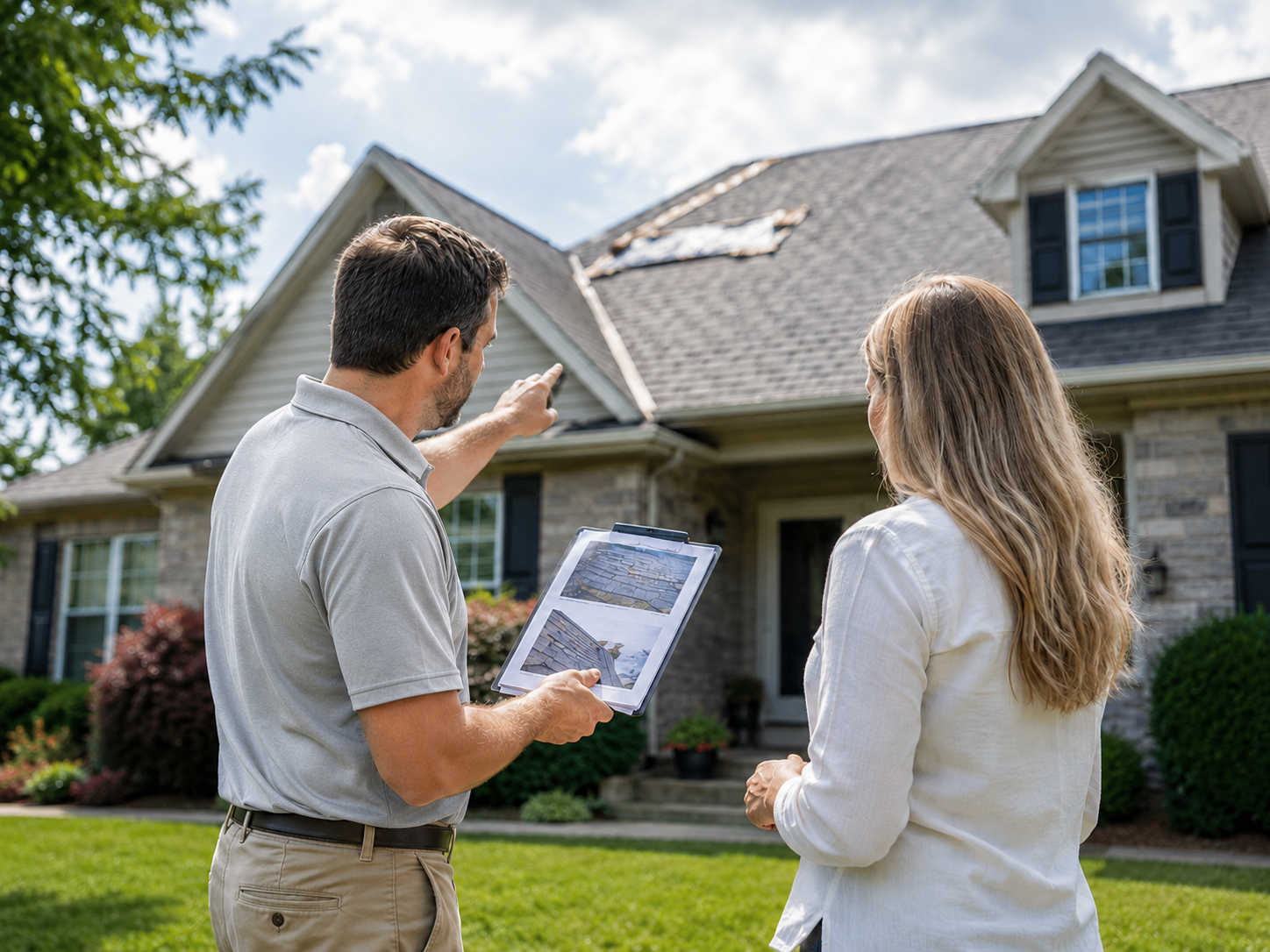 insurance claim assistance by caldwell exteriors