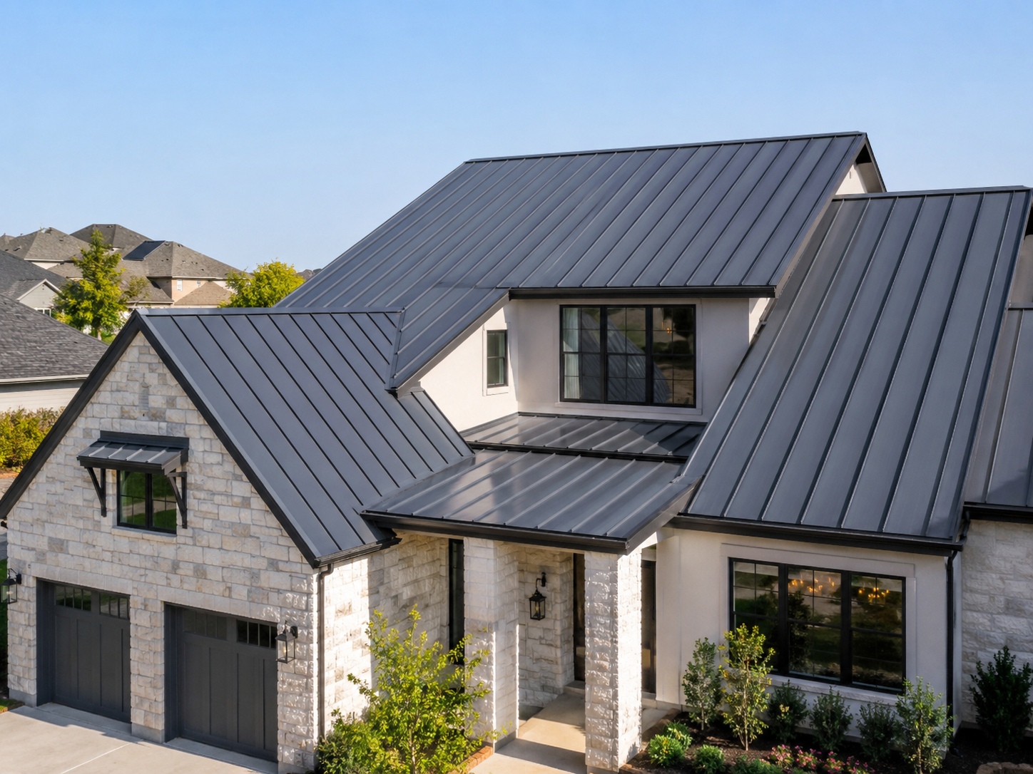 standing seam metal roof replacement in frisco texas