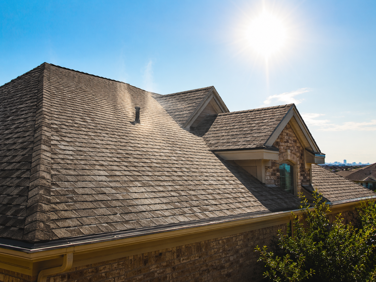 stress heated shingles in ft worth texas
