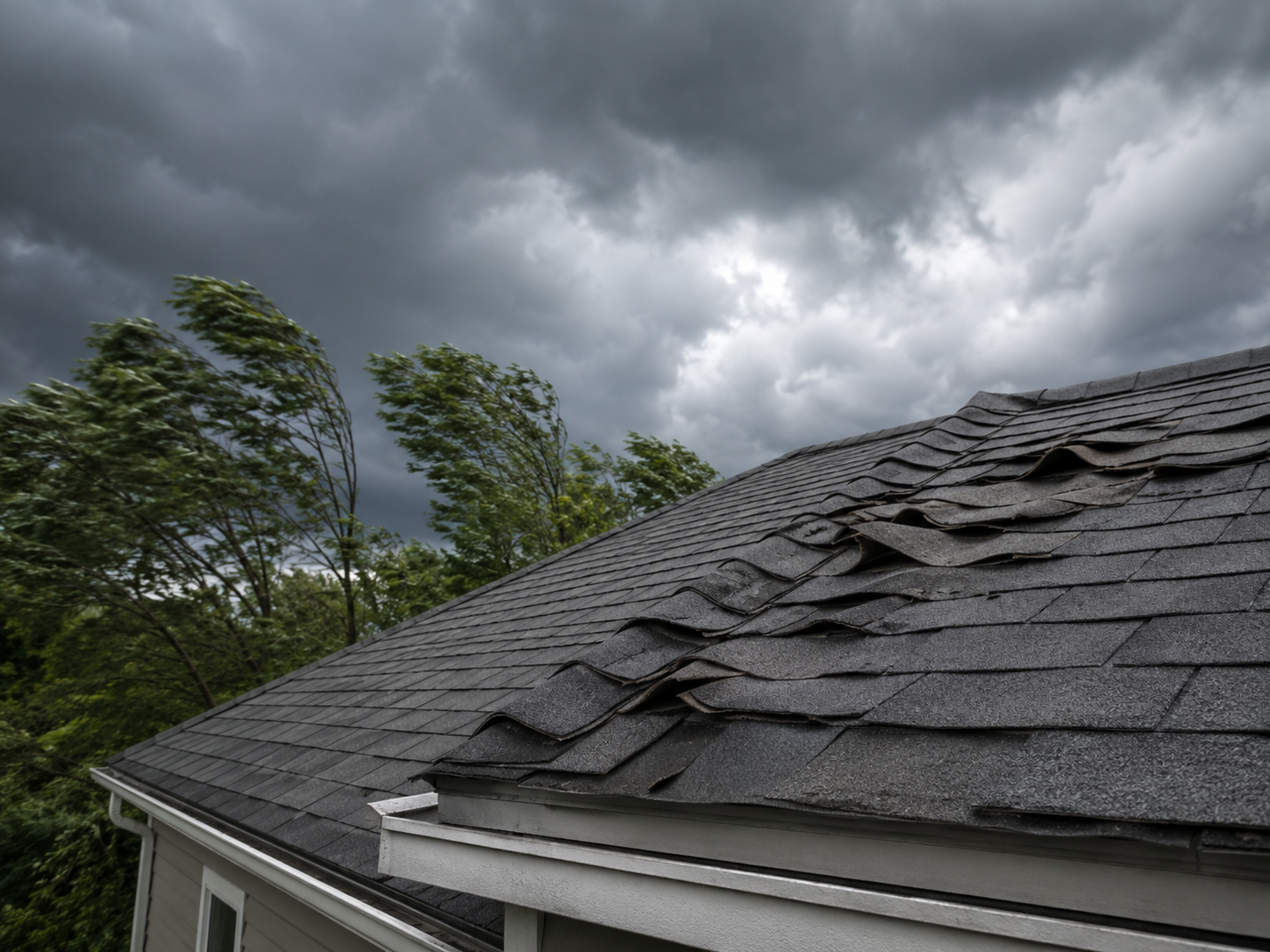 weatherford wind damaged shingle roof